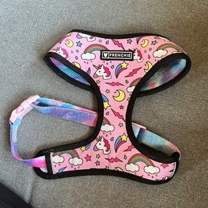 Frenchie bulldog supply harness - magical unicorn